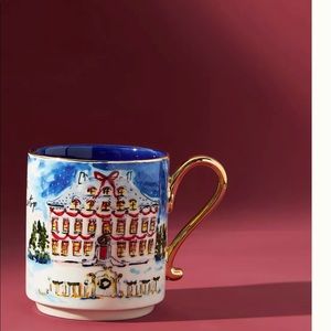 Susannah Garrod 'Tis The Season Mug Anthropologie Coffee Mug New in Box
